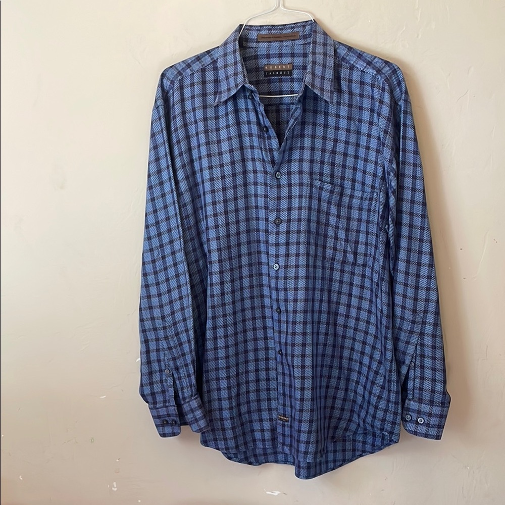 Robert Talbott Dress Shirt! Size Large